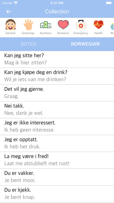 Emulate iPhone app Dutch-Norwegian Dictionary using MyAndroid Emulate iPhone app Dutch-Norwegian Dictionary using MyAndroid