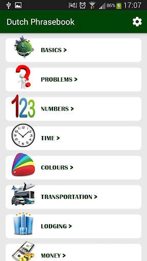 Run android online APK Dutch phrasebook from MyAndroid or emulate Dutch phrasebook using MyAndroid