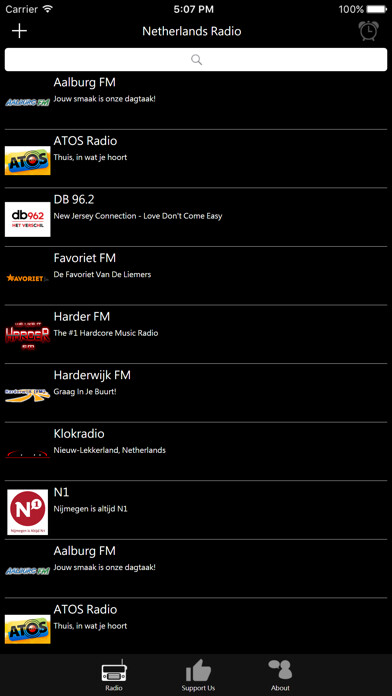 Emulate iPhone app Dutch Radio - Nederlandse Radio using MyAndroid
