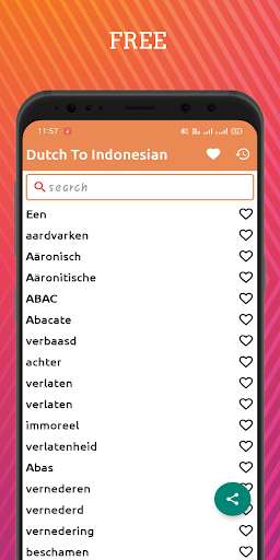 Run android online APK Dutch To Indonesian Dictionary Offline from MyAndroid or emulate Dutch To Indonesian Dictionary Offline using MyAndroid