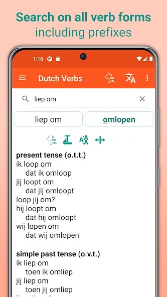Run android online APK Dutch Verbs from MyAndroid or emulate Dutch Verbs using MyAndroid