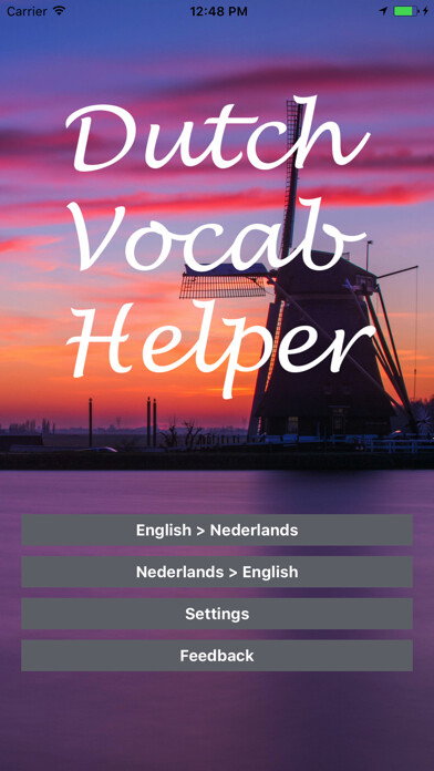 Emulate iPhone app Dutch Vocab Helper using MyAndroid Emulate iPhone app Dutch Vocab Helper using MyAndroid