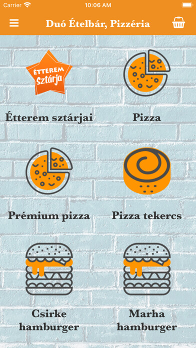 Emulate iPhone app Duó Ételbár Pizzéria using MyAndroid Emulate iPhone app Duó Ételbár Pizzéria using MyAndroid