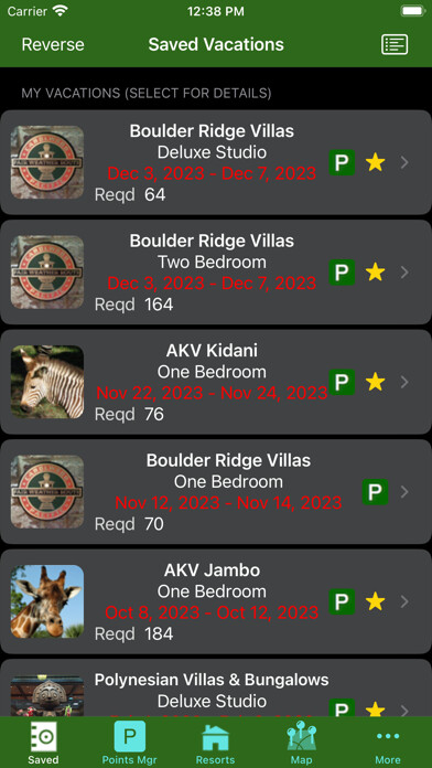 Emulate iPhone app DVC Planner using MyAndroid Emulate iPhone app DVC Planner using MyAndroid