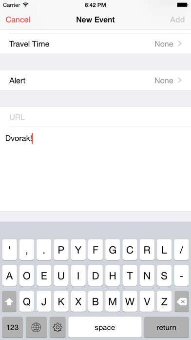 Emulate iPhone app Dvorak + Colemak Keyboards using MyAndroid Emulate iPhone app Dvorak + Colemak Keyboards using MyAndroid