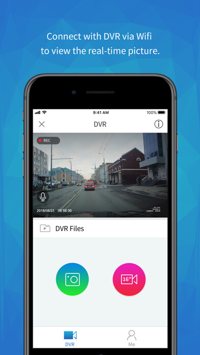 Emulate iPhone app DV Show - For wifi DVR using MyAndroid