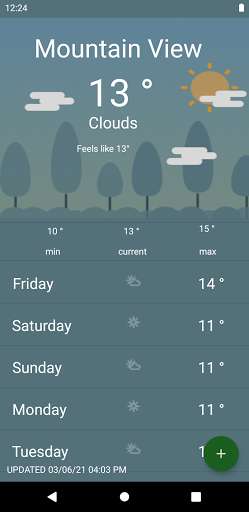 Run android online APK DVT  Weather from MyAndroid or emulate DVT  Weather using MyAndroid