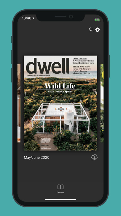 Emulate iPhone app Dwell Magazine using MyAndroid