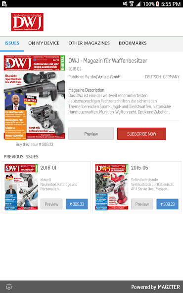 Run android online APK DWJ - Magazin für Waffenbesitz from MyAndroid or emulate DWJ - Magazin für Waffenbesitz using MyAndroid Run android online APK DWJ - Magazin für Waffenbesitz from MyAndroid or emulate DWJ - Magazin für Waffenbesitz using MyAndroid