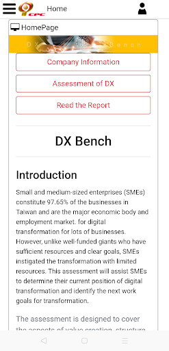 Run android online APK DX Bench from MyAndroid or emulate DX Bench using MyAndroid