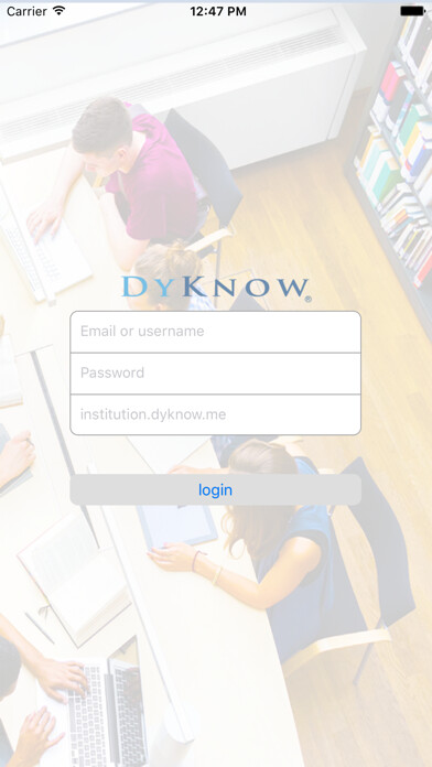 Emulate iPhone app DyKnow using MyAndroid Emulate iPhone app DyKnow using MyAndroid