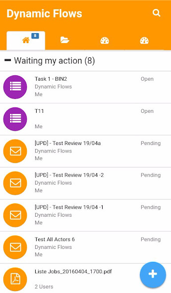 Run android online APK Dynamic Flows Mobile from MyAndroid or emulate Dynamic Flows Mobile using MyAndroid