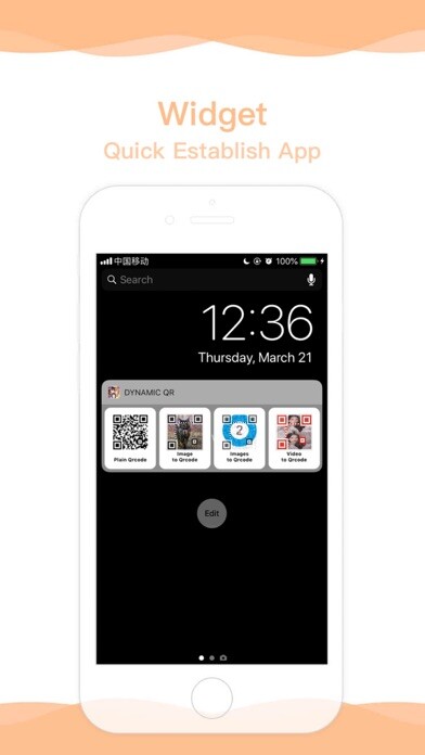 Emulate iPhone app Dynamic QR using MyAndroid