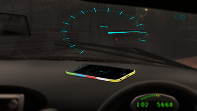 Emulate iPhone app Dynamic Speedometer using MyAndroid Emulate iPhone app Dynamic Speedometer using MyAndroid