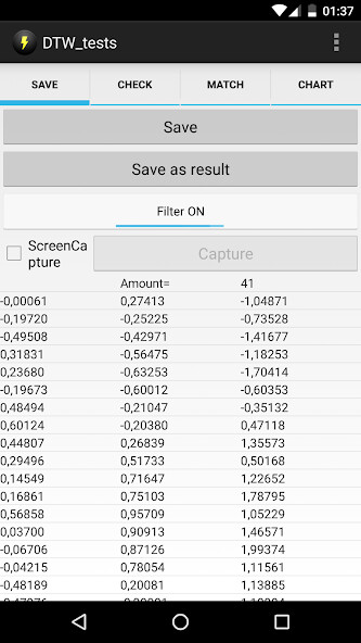 Run android online APK Dynamic Time Warping tests from MyAndroid or emulate Dynamic Time Warping tests using MyAndroid