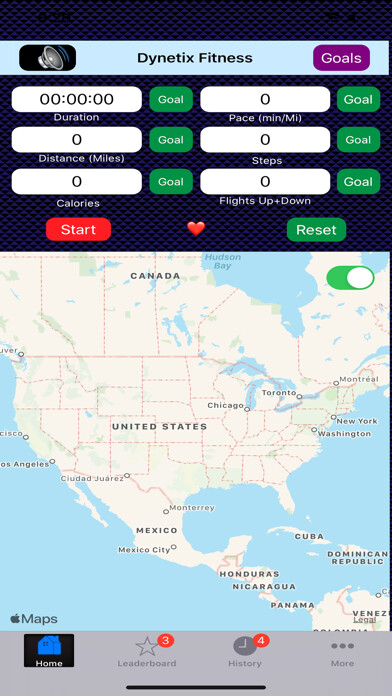 Emulate iPhone app Dynetix Fitness using MyAndroid