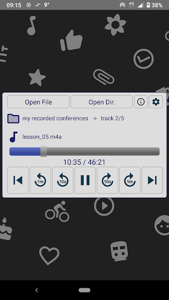 Run android online APK DynGa Plus - dynamic gain audio player from MyAndroid or emulate DynGa Plus - dynamic gain audio player using MyAndroid