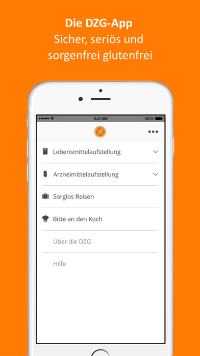 Emulate iPhone app DZG-App using MyAndroid