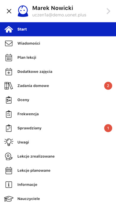 Emulate iPhone app Dzienniczek VULCAN using MyAndroid