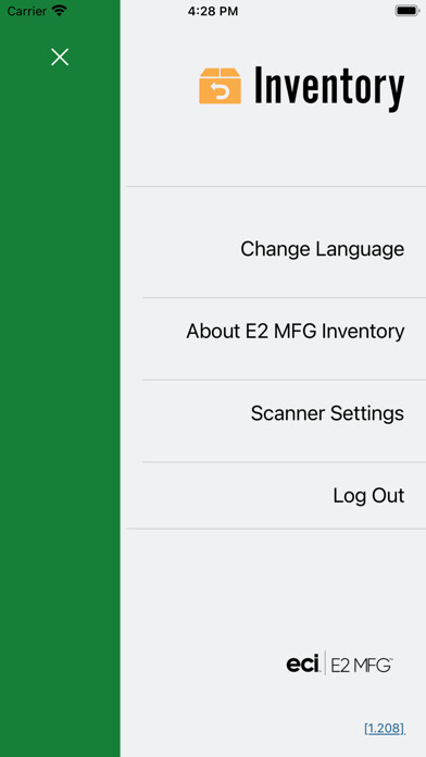 Emulate iPhone app E2 MFG Inventory using MyAndroid Emulate iPhone app E2 MFG Inventory using MyAndroid