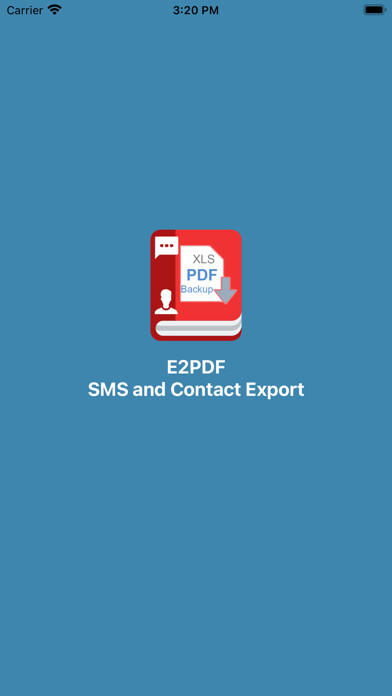 Emulate iPhone app E2PDF - SMS and Contact Export using MyAndroid Emulate iPhone app E2PDF - SMS and Contact Export using MyAndroid