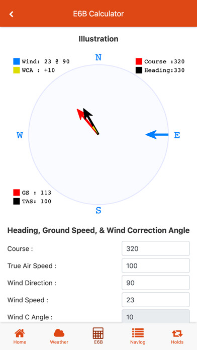 Emulate iPhone app E6BX E6B Flight Computer using MyAndroid Emulate iPhone app E6BX E6B Flight Computer using MyAndroid