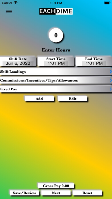Emulate iPhone app EachDime using MyAndroid