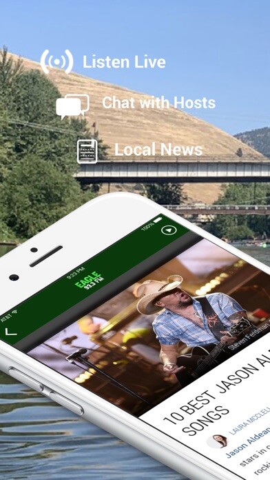 Emulate iPhone app Eagle 93.3 using MyAndroid Emulate iPhone app Eagle 93.3 using MyAndroid