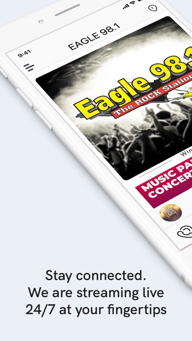 Emulate iPhone app Eagle 98.1 FM WDGL using MyAndroid Emulate iPhone app Eagle 98.1 FM WDGL using MyAndroid