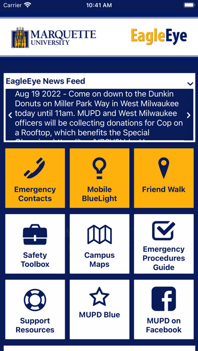 Emulate iPhone app EagleEye -Marquette University using MyAndroid Emulate iPhone app EagleEye -Marquette University using MyAndroid