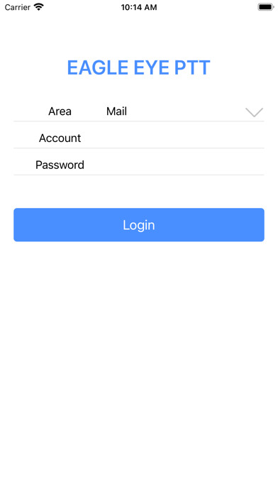 Emulate iPhone app EAGLE EYE PTT using MyAndroid
