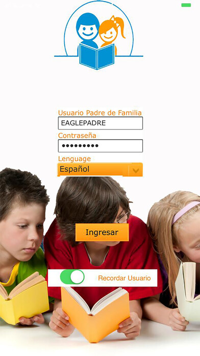 Emulate iPhone app EagleEye School Parents using MyAndroid