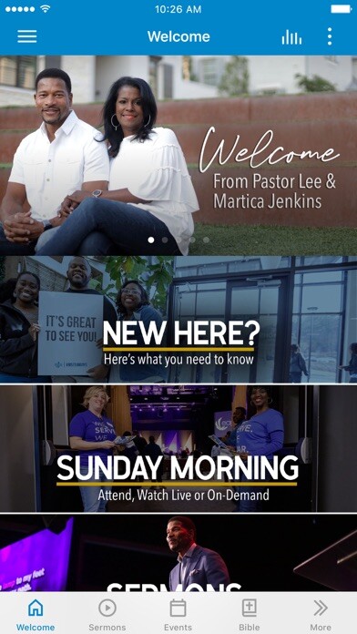 Emulate iPhone app Eagles Nest Church using MyAndroid Emulate iPhone app Eagles Nest Church using MyAndroid