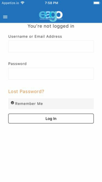Emulate iPhone app EAGO Leads Manager using MyAndroid