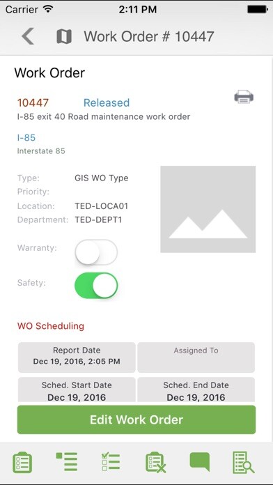Emulate iPhone app EAM Mobile for Manufacture using MyAndroid