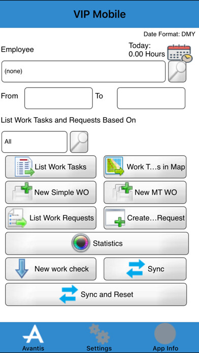 Emulate iPhone app EAM Mobile Maintenance V8.5 using MyAndroid