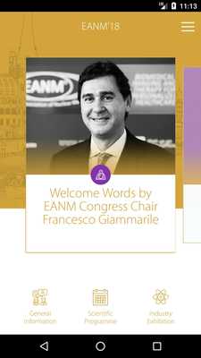Emulate Android APK EANM18 Congress App Emulate Android APK EANM18 Congress App