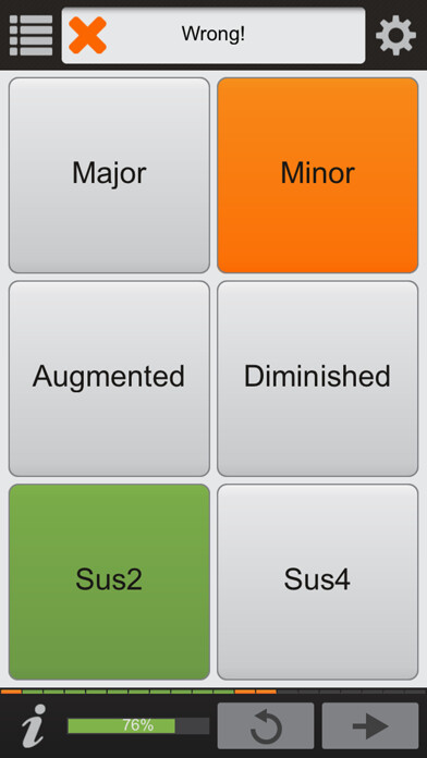 Emulate iPhone app EarBeater Lite - Ear Training using MyAndroid Emulate iPhone app EarBeater Lite - Ear Training using MyAndroid