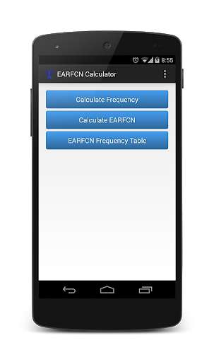 Run android online APK EARFCN Calculator from MyAndroid or emulate EARFCN Calculator using MyAndroid Run android online APK EARFCN Calculator from MyAndroid or emulate EARFCN Calculator using MyAndroid