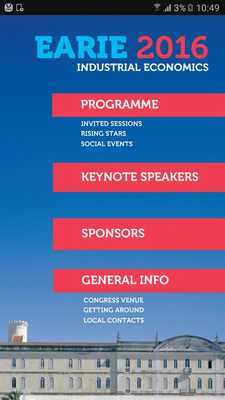 Emulate Android APK EARIE 2016