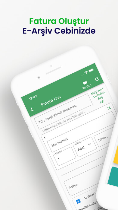 Emulate iPhone app e Ar?iv Faturam Cepte using MyAndroid