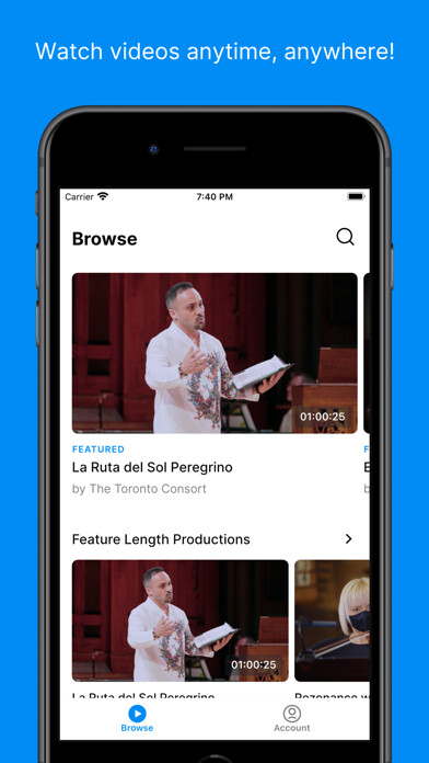 Emulate iPhone app Early Music TV using MyAndroid Emulate iPhone app Early Music TV using MyAndroid
