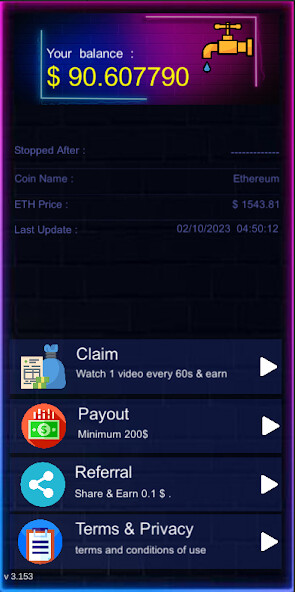 Emulate Earn Bitcoin (BTC) : Faucet from MyAndroid or run Earn Bitcoin (BTC) : Faucet using MyAndroid