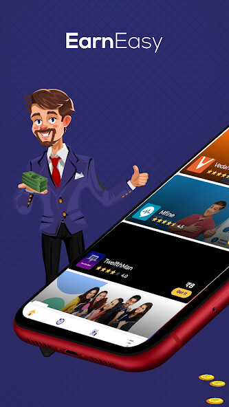 Run android online APK EarnEasy : Earn Cash in 24 hrs from MyAndroid or emulate EarnEasy : Earn Cash in 24 hrs using MyAndroid