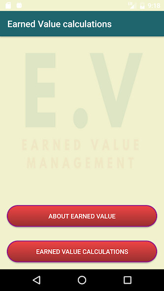 Emulate Android APK Earned Value Calculations Emulate Android APK Earned Value Calculations