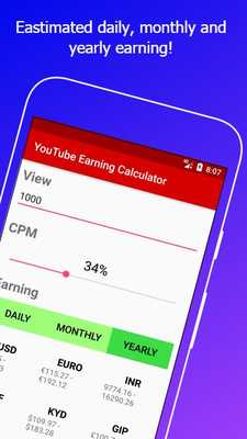 Emulate Android APK Earning Calculator Emulate Android APK Earning Calculator