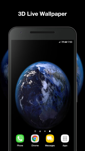 Run android online APK Earth 3d Live Wallpaper Pro from MyAndroid or emulate Earth 3d Live Wallpaper Pro using MyAndroid