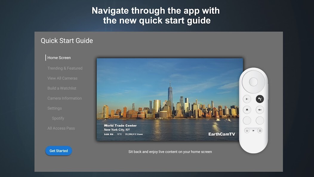 Run android online APK EarthCamTV 2 from MyAndroid or emulate EarthCamTV 2 using MyAndroid