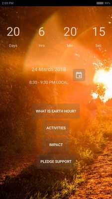 Emulate Android APK Earth Hour Emulate Android APK Earth Hour