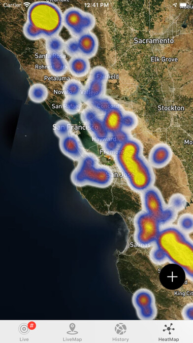 Emulate iPhone app Earthquake Maps - eQuake using MyAndroid